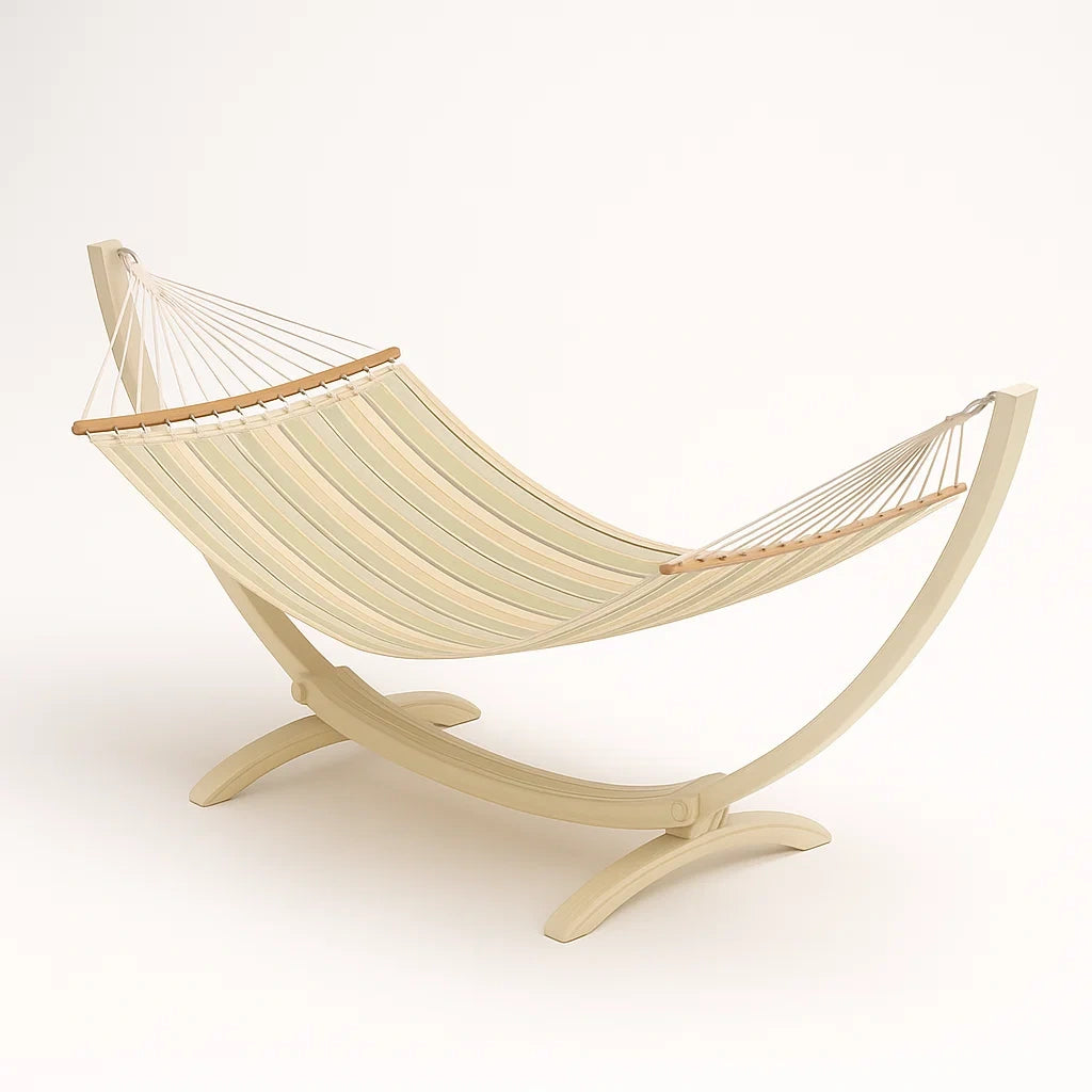 Amaca con Struttura in Legno Beige