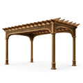 Pergola in Metallo Decorato Bronzo